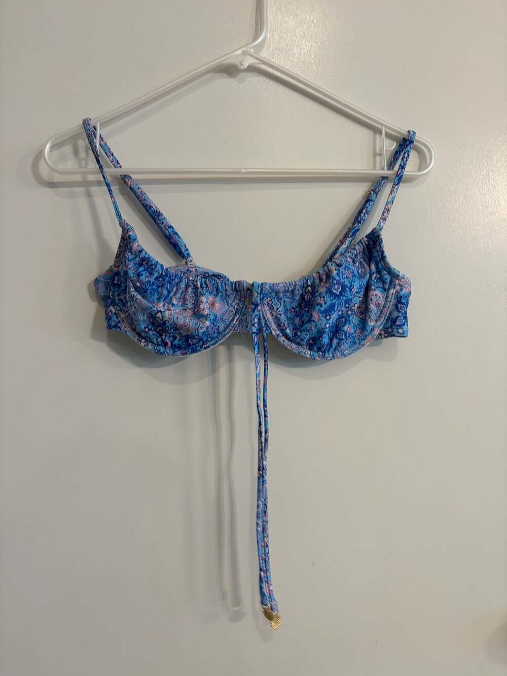 Kulani Kinis Santorini Paisley Print Underwire Bikini Top